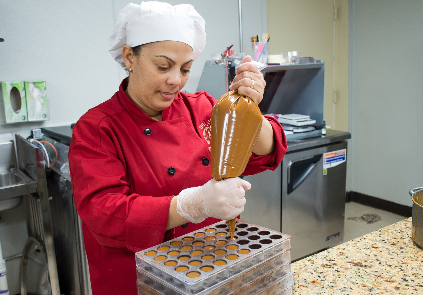 THE WASHINGTON POST - SPAGnVOLA shop in Gaithersburg finds a niche in chocolate making